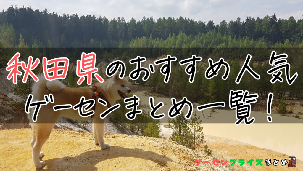 秋田県のUFOキャッチャーがあるおすすめゲーセン3選！